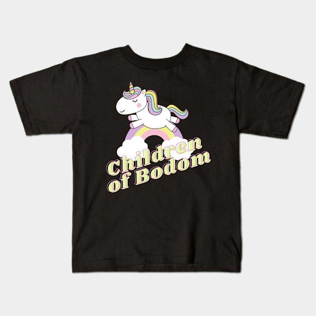 bodom ll unicorn Kids T-Shirt by j and r